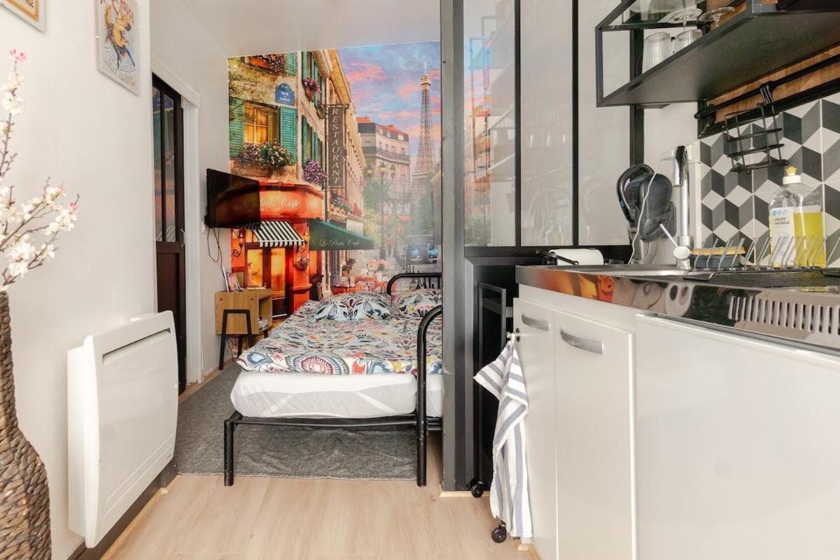 Studio Paris - Metro 7 Cadet - Quartier Faubourg-Montmartre Kültér fotó